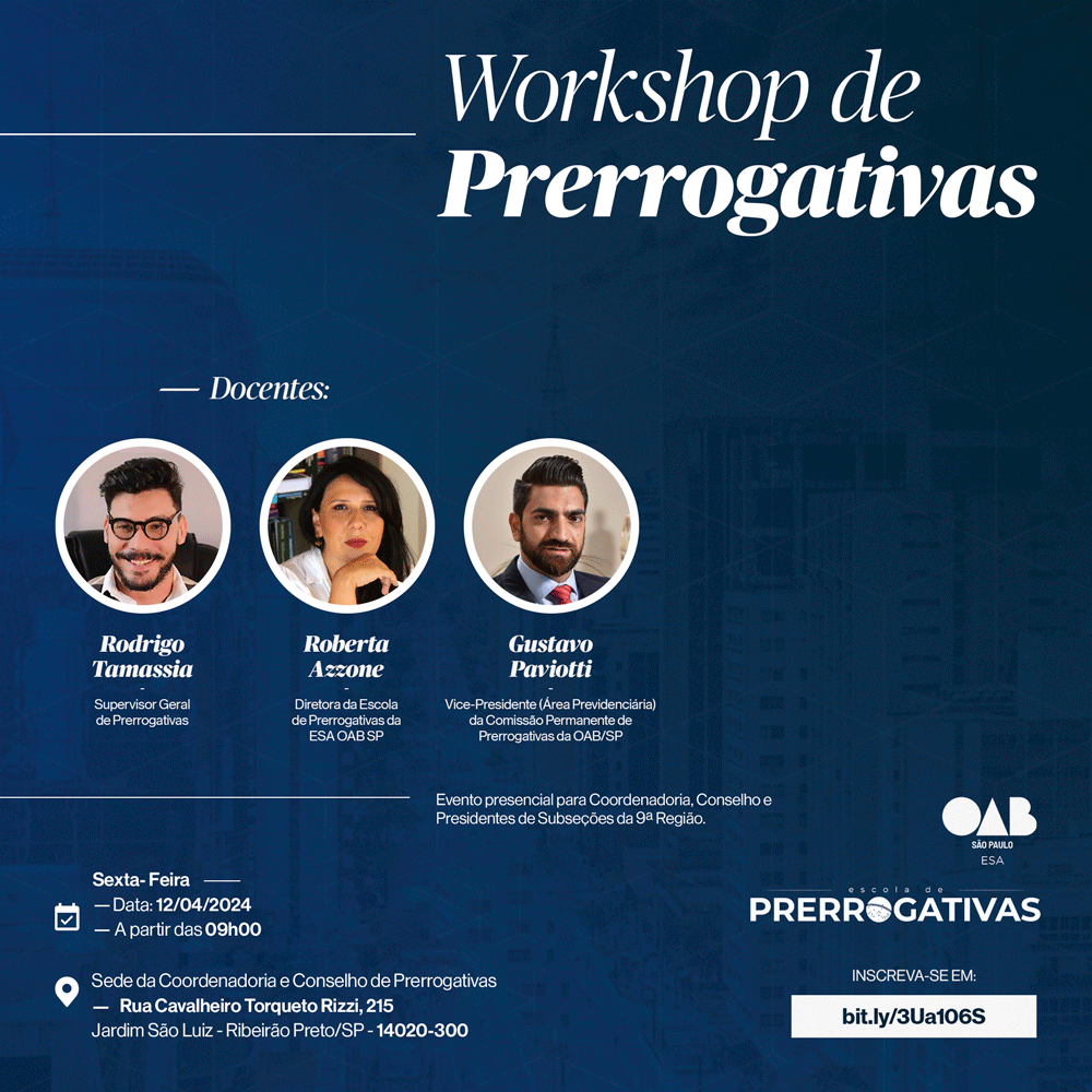 Workshop de Prerrogativas 9ª Região